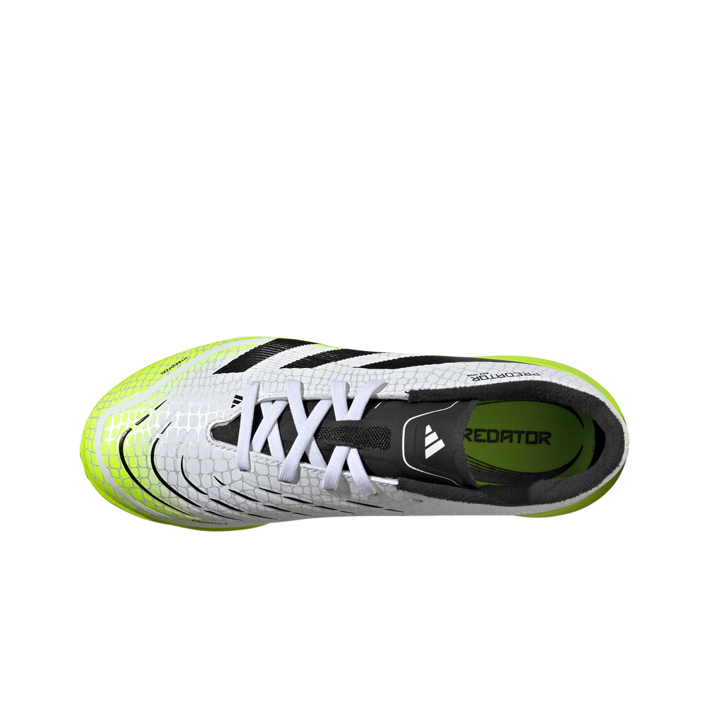 adidas botas de futbol niño multitaco y terreno duro PREDATOR LEAGUE TF INFANTIL BLANCO 05