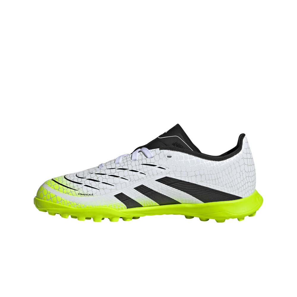 adidas botas de futbol niño multitaco y terreno duro PREDATOR LEAGUE TF INFANTIL BLANCO puntera