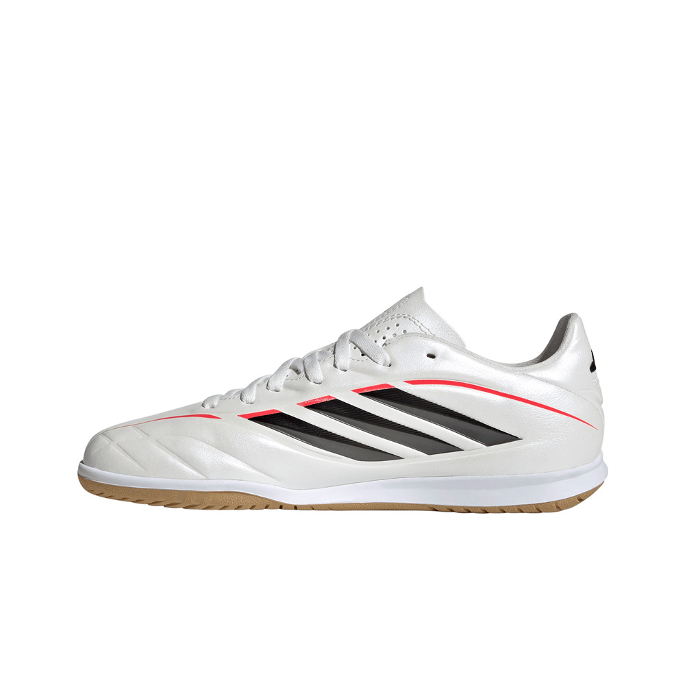adidas botas fútbol sala niño COPA PURE CLUB IN BLANCO puntera
