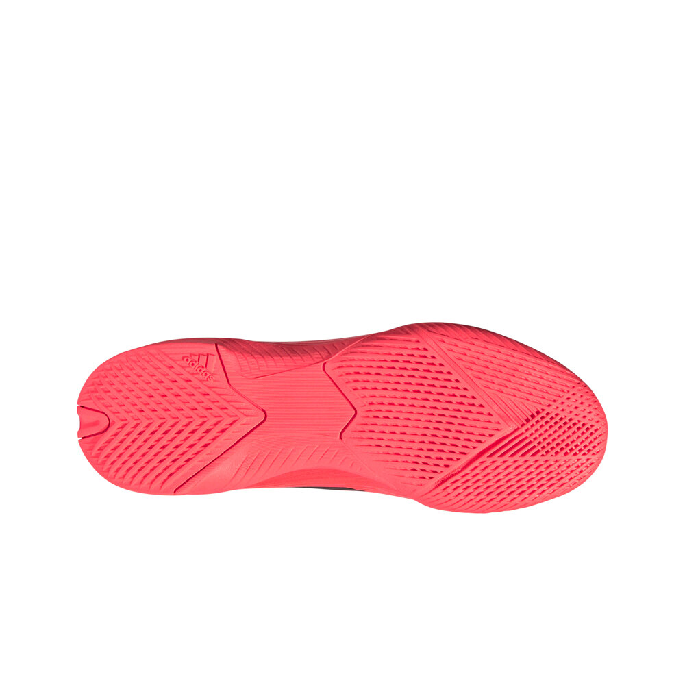 adidas botas fútbol sala niño F50 LEAGUE IN ROSA vista superior