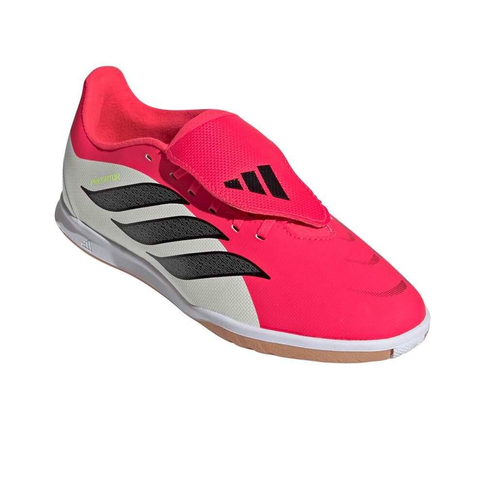 adidas botas fútbol sala niño PREDATOR CLUB IN FT ROJO lateral interior