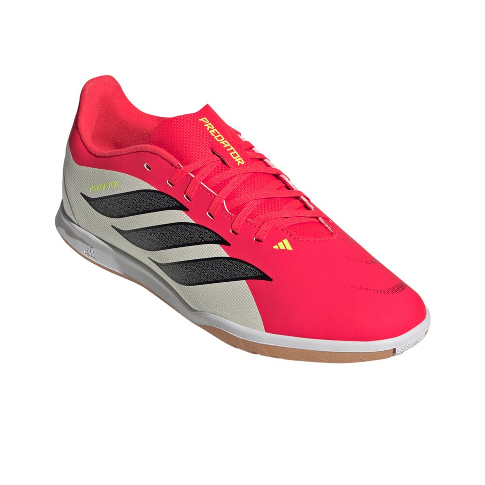 adidas botas fútbol sala niño PREDATOR CLUB IN ROJO lateral interior