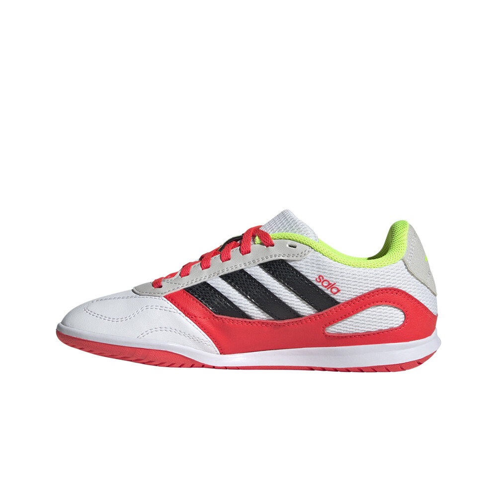 adidas botas fútbol sala niño SUPER SALA III BLANCO puntera