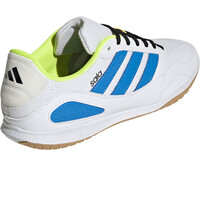 adidas botas fútbol sala SUPER SALA II BLANCO vista trasera