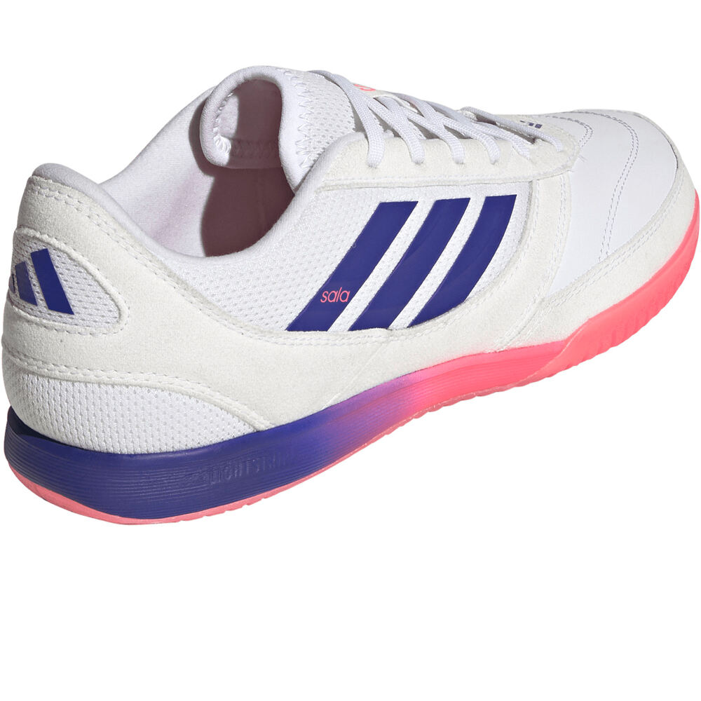 adidas botas fútbol sala TOP SALA COMPETITION II BLANCO vista trasera
