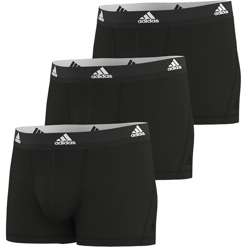 adidas boxer ACTIVE FLEX COTTON 3P NEGRO