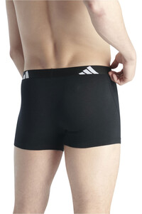 adidas boxer TRUNK 2P ACTIVE FLEX COTTON  vista trasera