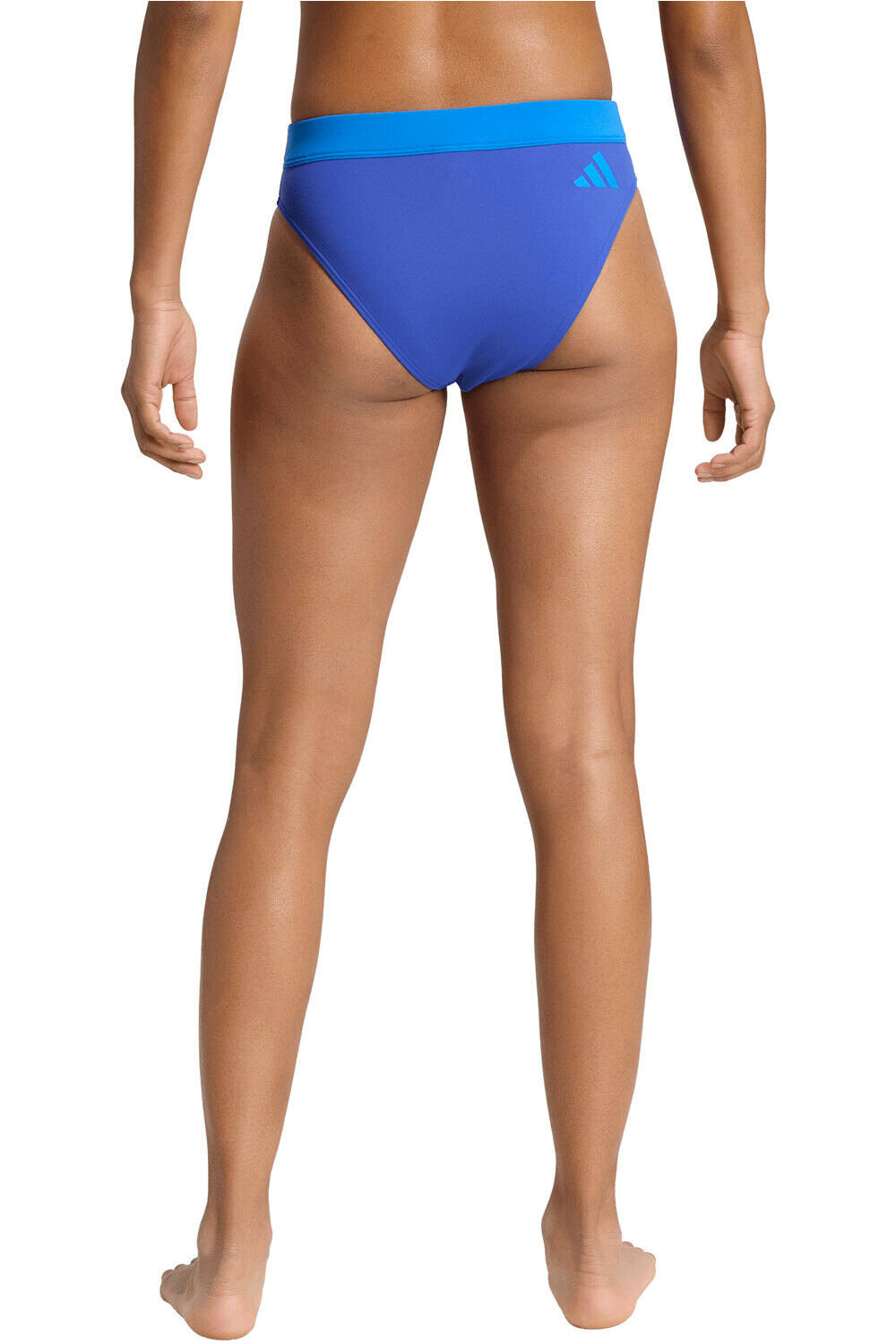 adidas braga bikini OPTIME AQUA AZUL vista trasera