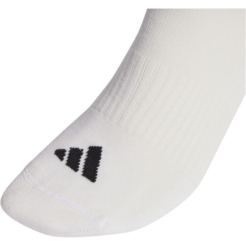 ADIDAS 3STRIPES CUSHIONED SPORTSWEAR CREW SOCKS 3 PAIR PACK blanco