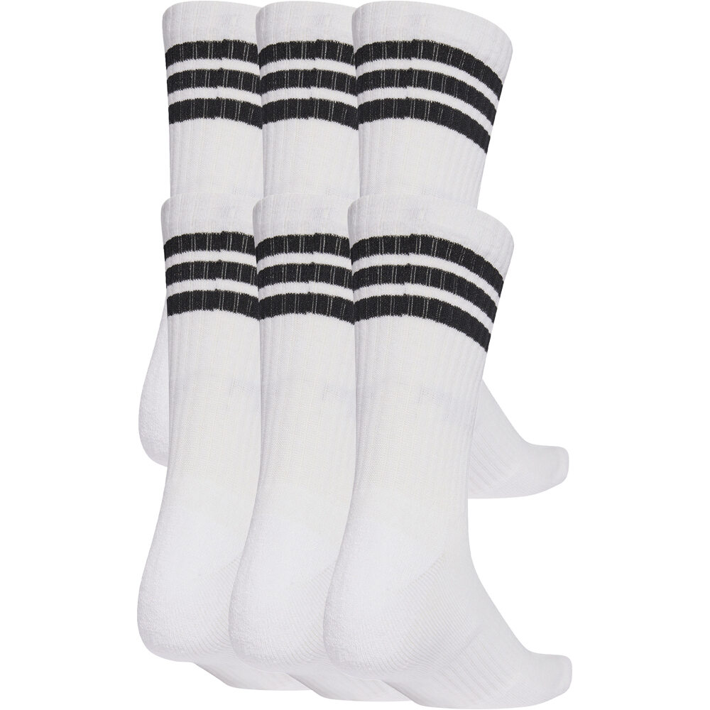 adidas calcetines deportivos ESSENTIALS CLASSICS 3 STRIPES BLANCO 01