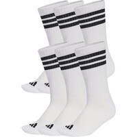 adidas calcetines deportivos ESSENTIALS CLASSICS 3 STRIPES BLANCO vista frontal