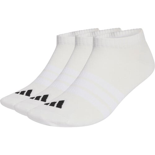 ADIDAS THIN&LIGHT ESSENTIALS LOW CUT SOCKS 3 PAIR PACK blanco