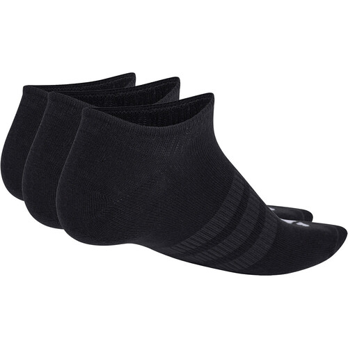 ADIDAS THIN&LIGHT SPORTSWEAR NO SHOW SOCKS 3 PAIR PACK negro