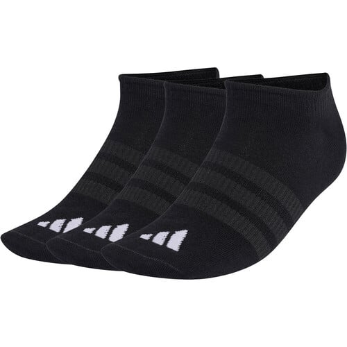 ADIDAS THIN&LIGHT SPORTSWEAR NO SHOW SOCKS 3 PAIR PACK negro