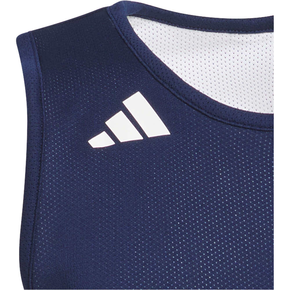 adidas camiseta baloncesto niños 3G SPEED REVERSIBLE BASKET AEROREADY AZUL 04