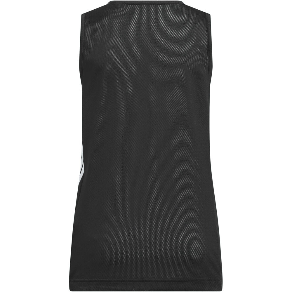 adidas camiseta baloncesto niños 3G SPEED REVERSIBLE BASKET AEROREADY NEGRO vista detalle