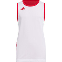 adidas camiseta baloncesto niños 3G SPEED REVERSIBLE BASKET AEROREADY ROJO 03