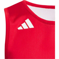 adidas camiseta baloncesto niños 3G SPEED REVERSIBLE BASKET AEROREADY ROJO 04