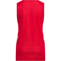 adidas camiseta baloncesto niños 3G SPEED REVERSIBLE BASKET AEROREADY ROJO vista detalle