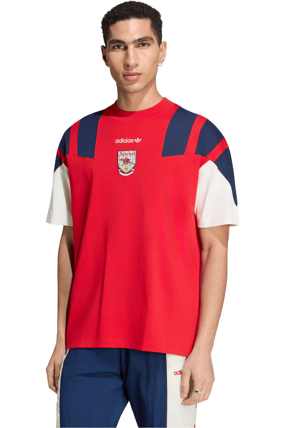 adidas camiseta de fútbol oficiales AFC EQT TEE  vista frontal