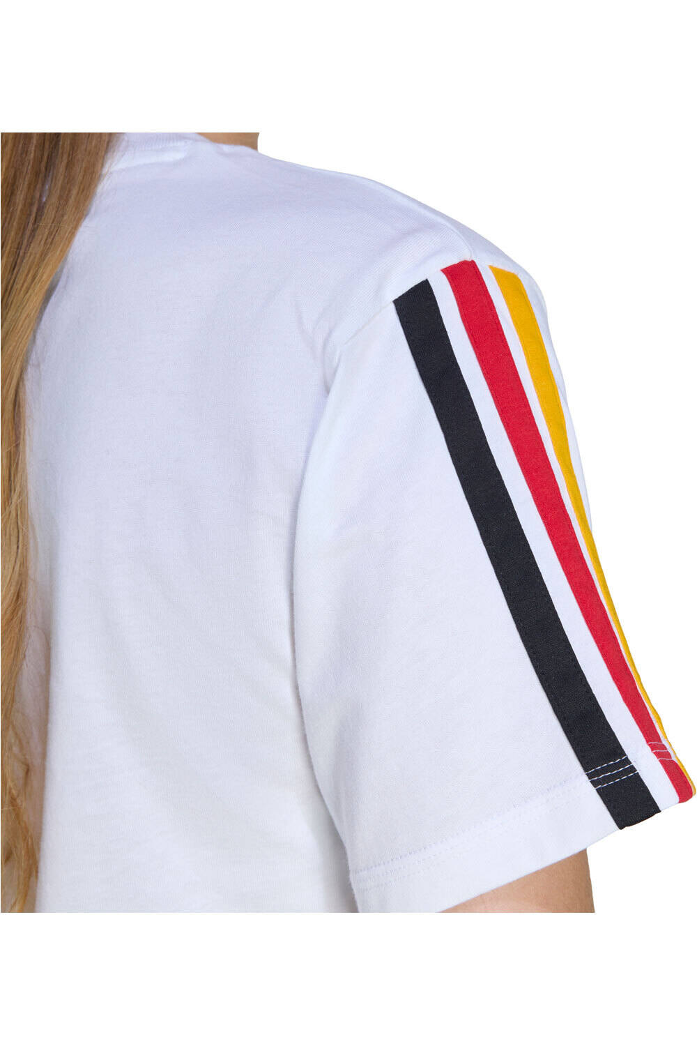 adidas camiseta de fútbol oficiales ALEMANIA MUNDIAL 2026 DNA MUJER BLANCO 03