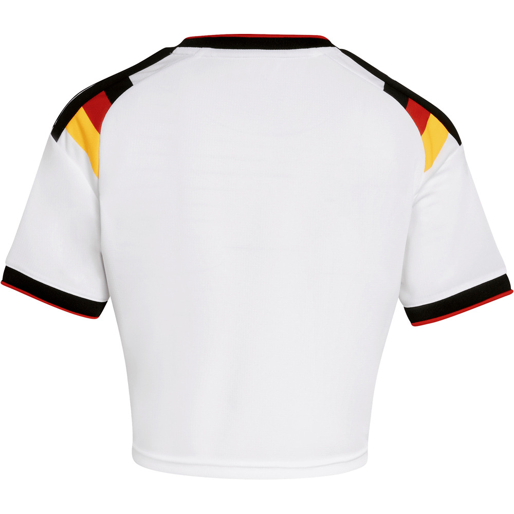 adidas camiseta de fútbol oficiales ALEMANIA MUNDIAL 2026 PRIMERA EQUIPACION MUJER BLANCO 05