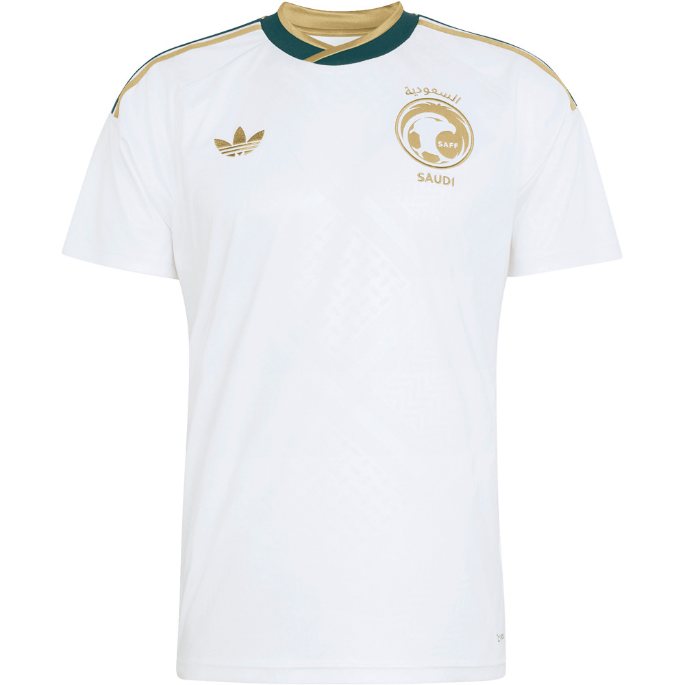 adidas camiseta de fútbol oficiales ARABIA SAUDI MUNDIAL 2026 SEGUNDA EQUIPACION BLANCO 04