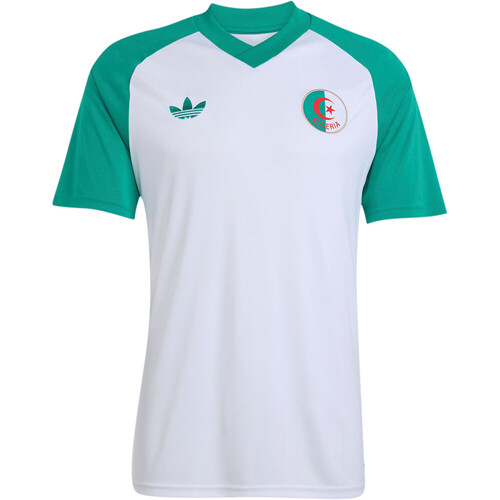 adidas camiseta de fútbol oficiales ARGELIA MUNDIAL 2026 PREMATCH BLANCO
