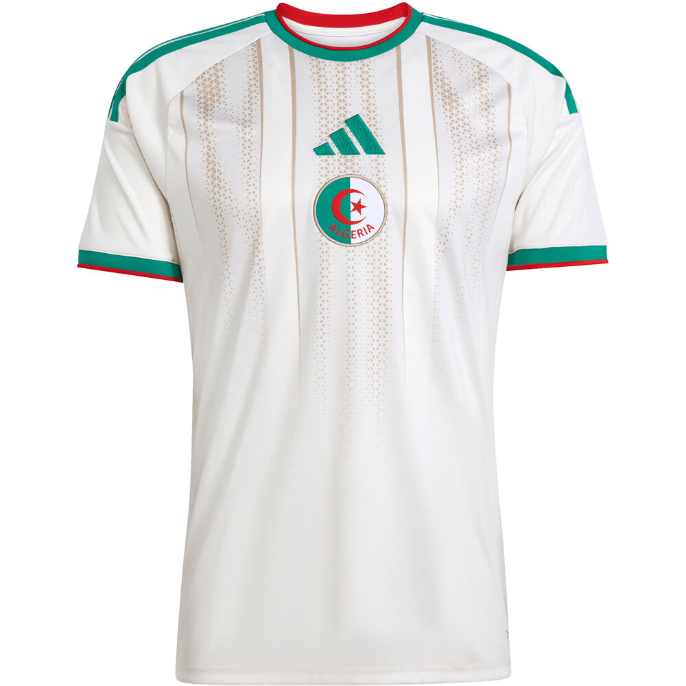 adidas camiseta de fútbol oficiales ARGELIA MUNDIAL 2026 PRIMERA EQUIPACION BLANCO 04