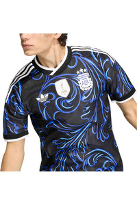 adidas camiseta de fútbol oficiales ARGENTINA MUNDIAL 2026 SEGUNDA EQUIPACION AUTHENTIC NEGRO 03
