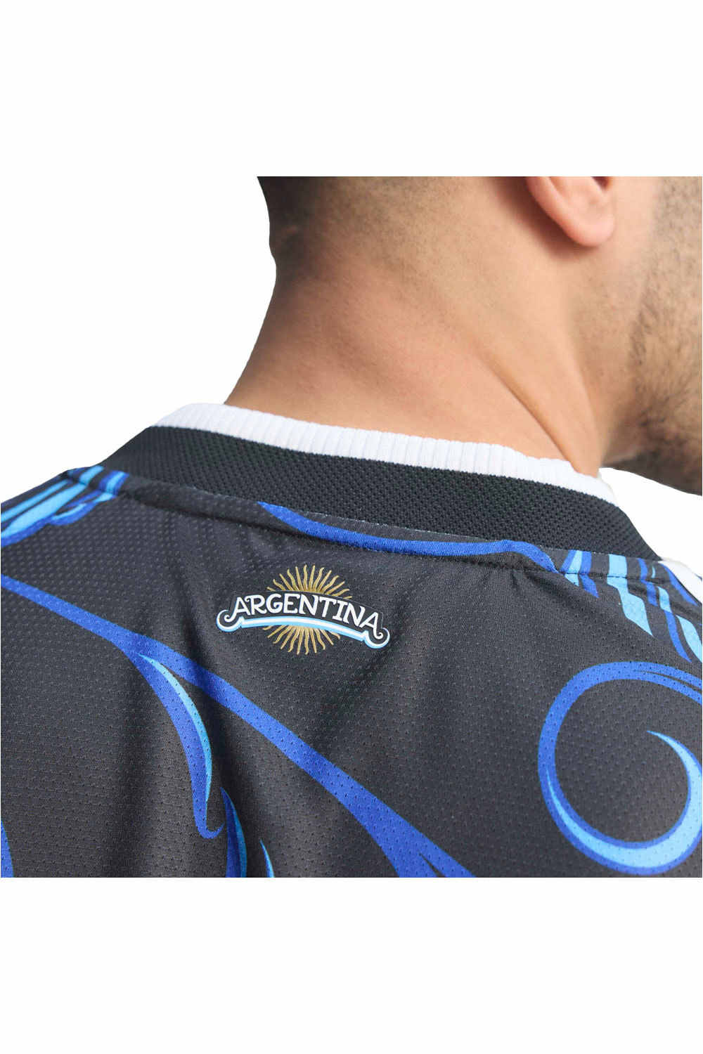 adidas camiseta de fútbol oficiales ARGENTINA MUNDIAL 2026 SEGUNDA EQUIPACION AUTHENTIC NEGRO 04