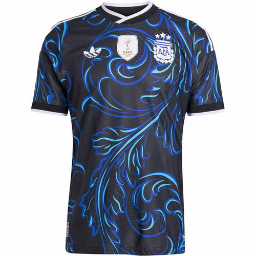 adidas camiseta de fútbol oficiales ARGENTINA MUNDIAL 2026 SEGUNDA EQUIPACION AUTHENTIC NEGRO