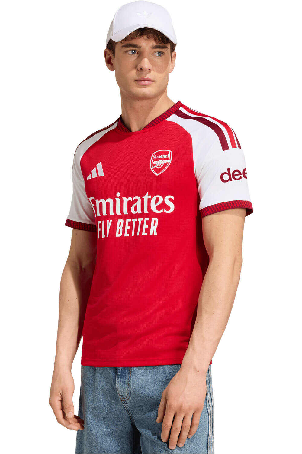 adidas camiseta de fútbol oficiales ARSENAL 26/27 PRIMERA EQUIPACION  vista frontal