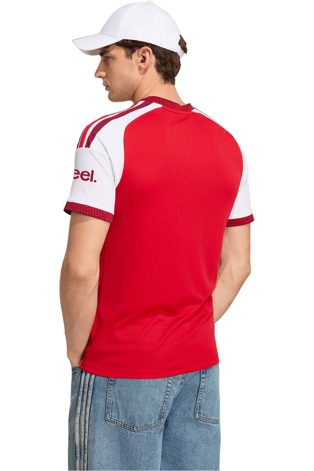 adidas camiseta de fútbol oficiales ARSENAL 26/27 PRIMERA EQUIPACION  vista trasera