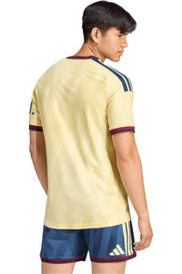 adidas camiseta de fútbol oficiales ARSENAL FC 26/27 TERCERA EQUIPACIN AMARILLO vista trasera