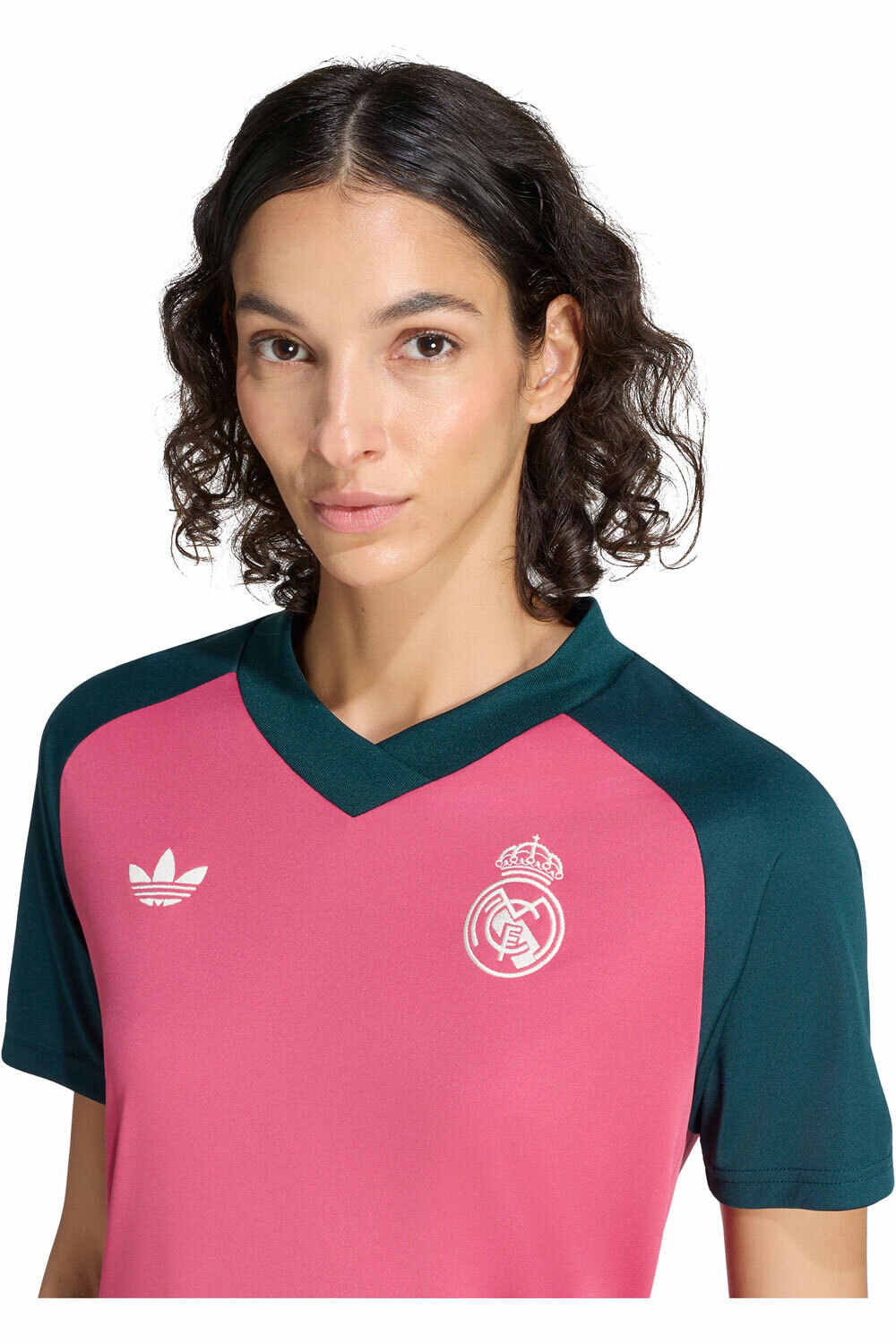adidas camiseta de fútbol oficiales Camiseta Entreno Real Madrid 26/27 ROSA vista detalle