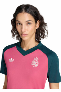 adidas camiseta de fútbol oficiales Camiseta Entreno Real Madrid 26/27 ROSA vista detalle