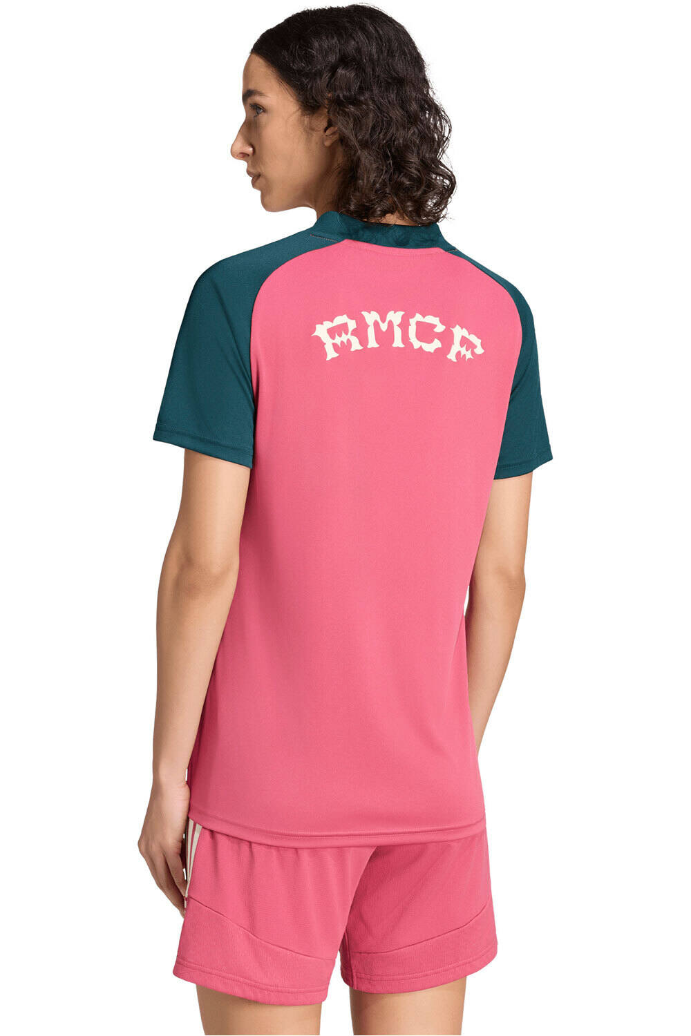 adidas camiseta de fútbol oficiales Camiseta Entreno Real Madrid 26/27 ROSA vista trasera