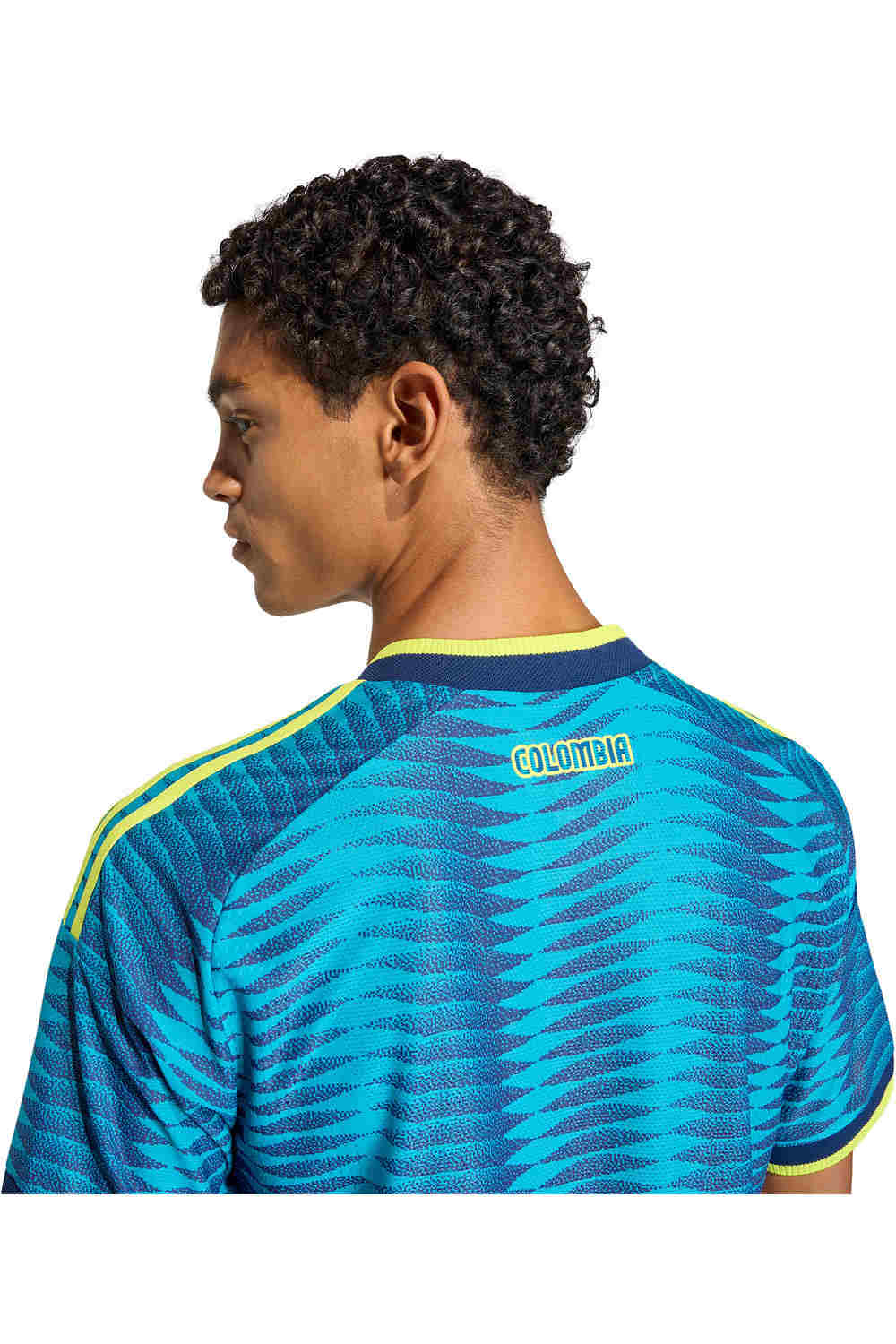 adidas camiseta de fútbol oficiales COLOMBIA MUNDIAL 2026 SEGUNDA EQUIPACION AUTHENTIC NEGRO 03