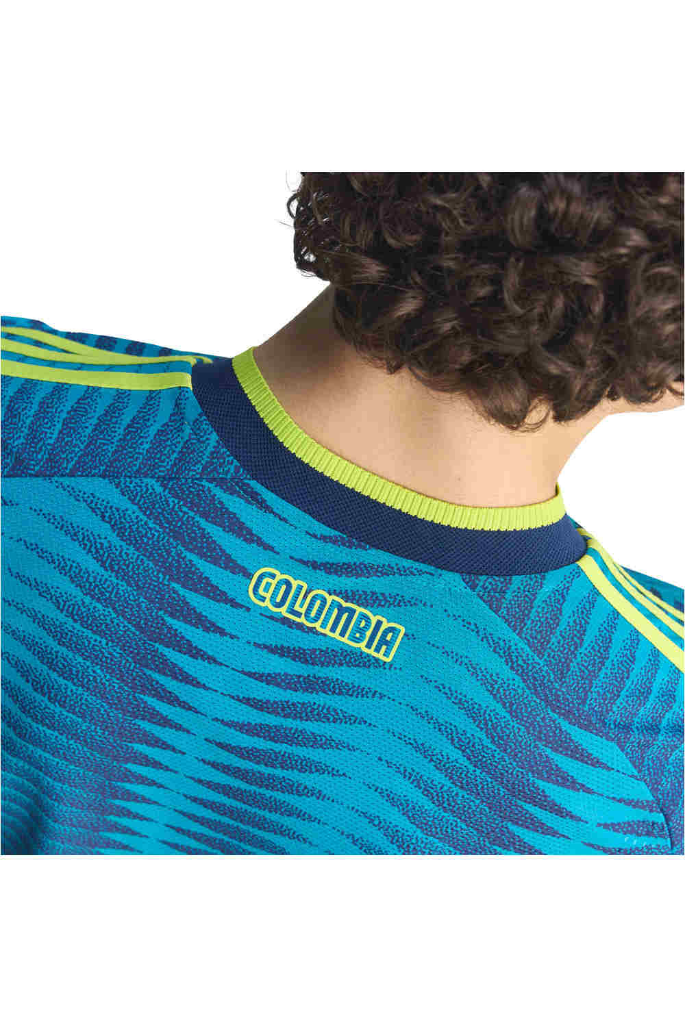 adidas camiseta de fútbol oficiales COLOMBIA MUNDIAL 2026 SEGUNDA EQUIPACION AUTHENTIC NEGRO 04