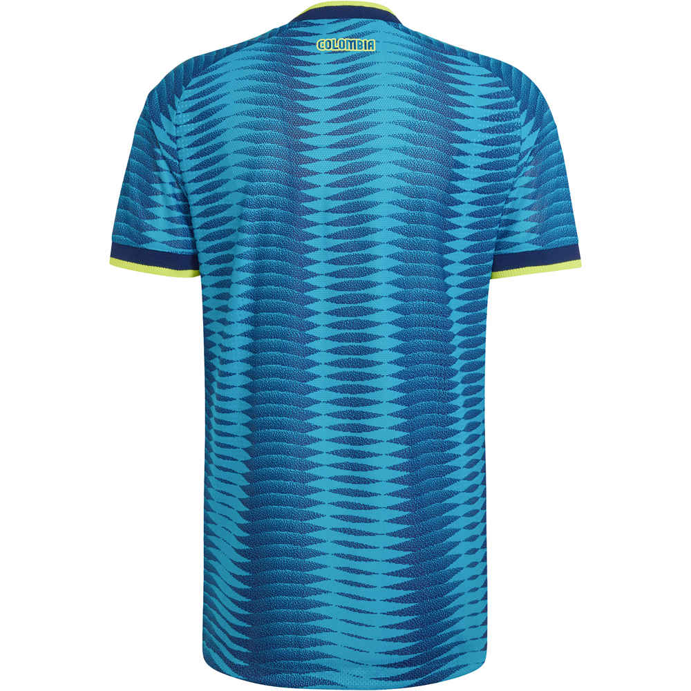 adidas camiseta de fútbol oficiales COLOMBIA MUNDIAL 2026 SEGUNDA EQUIPACION AUTHENTIC NEGRO 08