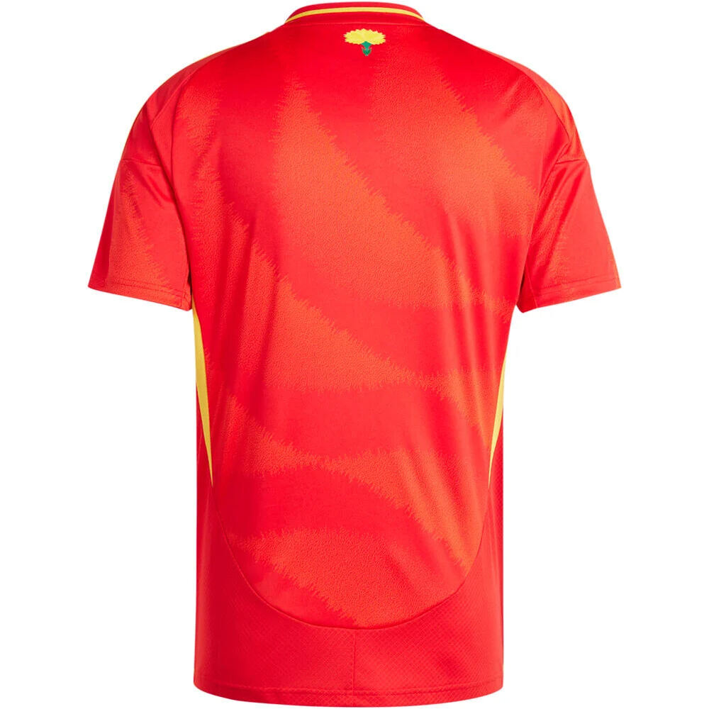 adidas camiseta de fútbol oficiales ESPAÑA EUROCOPA 2024 PRIMERA EQUIPACION BLANCO 07