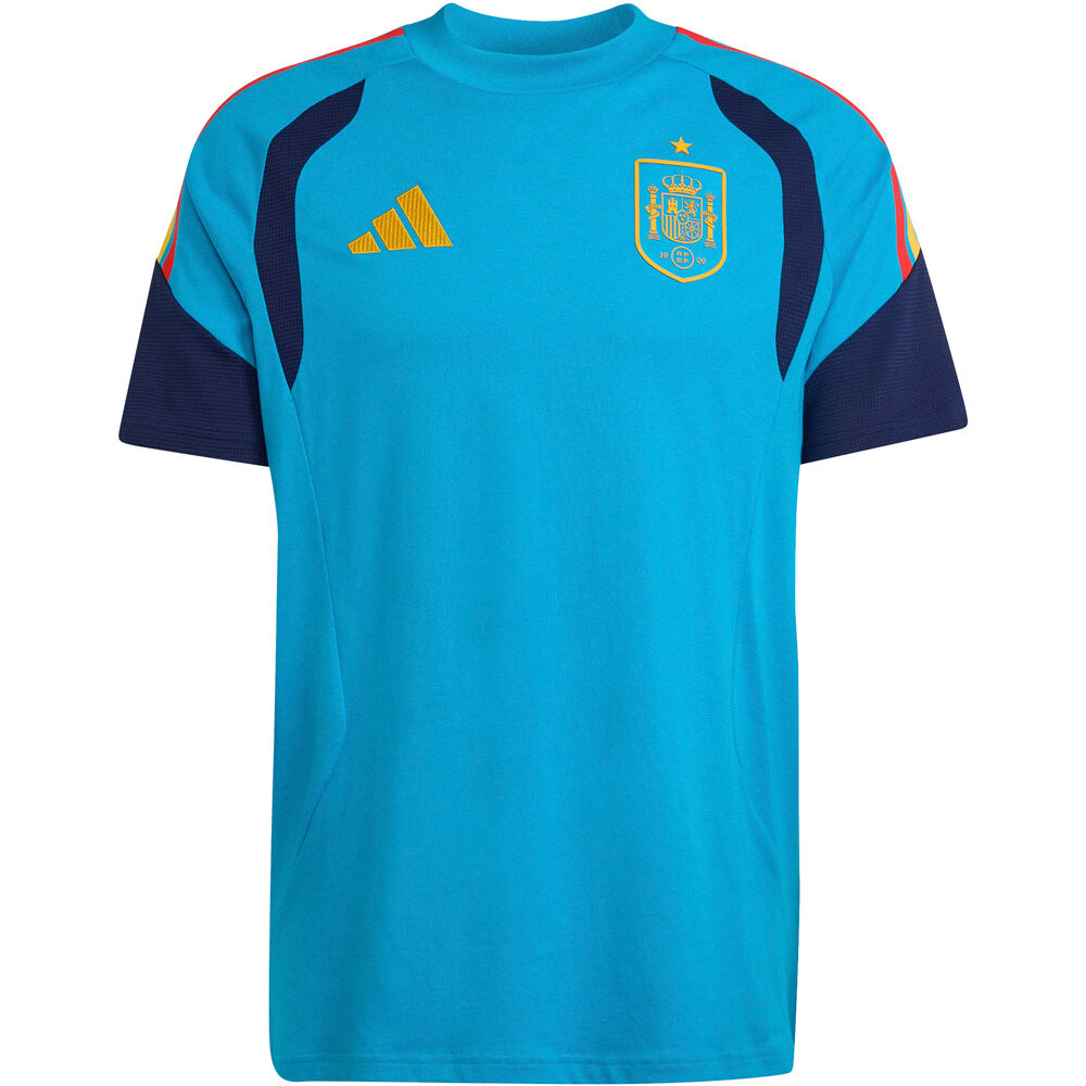 adidas camiseta de fútbol oficiales ESPAÑA MUNDIAL 2026 ENTRENAMIENTO AZUL 04