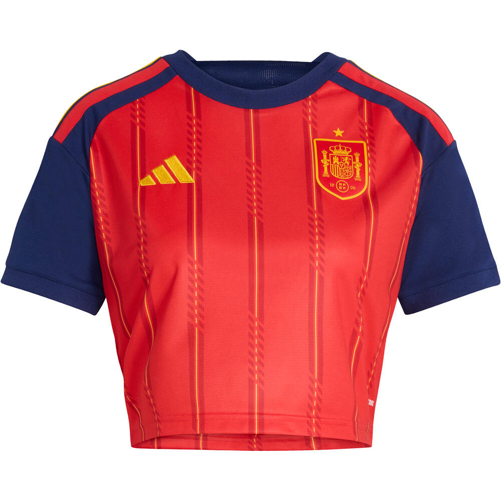 adidas camiseta de fútbol oficiales ESPAÑA MUNDIAL 2026 PRIMERA EQUIPACION MUJER ROJO 04