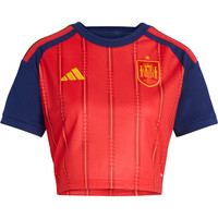 adidas camiseta de fútbol oficiales ESPAÑA MUNDIAL 2026 PRIMERA EQUIPACION MUJER ROJO 04