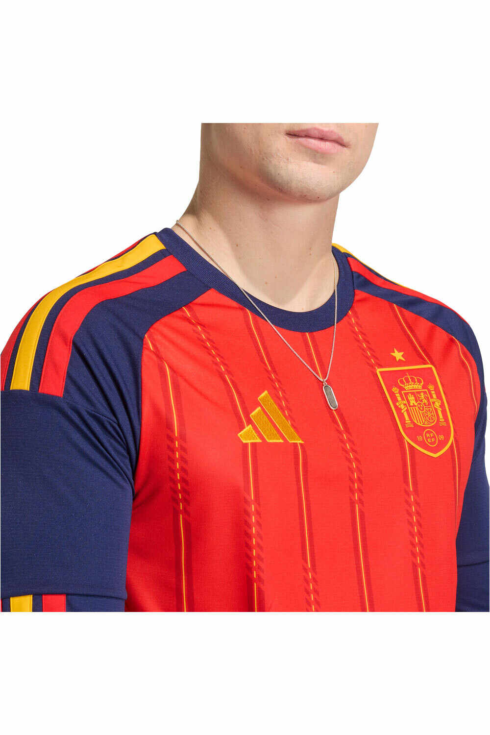 adidas camiseta de fútbol oficiales ESPAÑA MUNDIAL 2026 PRIMERA EQUIPACION ROJO 03