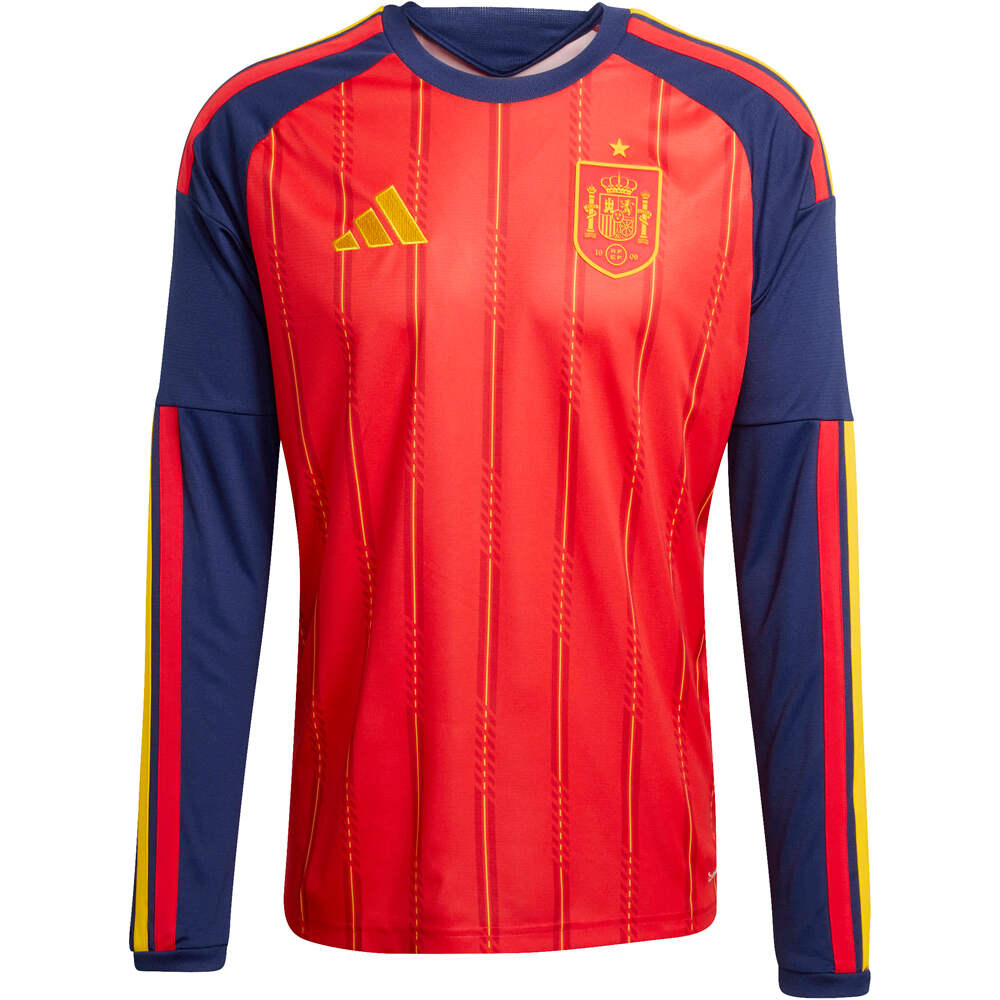 adidas camiseta de fútbol oficiales ESPAÑA MUNDIAL 2026 PRIMERA EQUIPACION ROJO 04