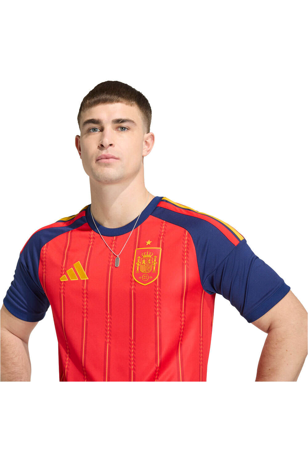adidas camiseta de fútbol oficiales ESPAÑA MUNDIAL 2026 PRIMERA EQUIPACION  vista detalle