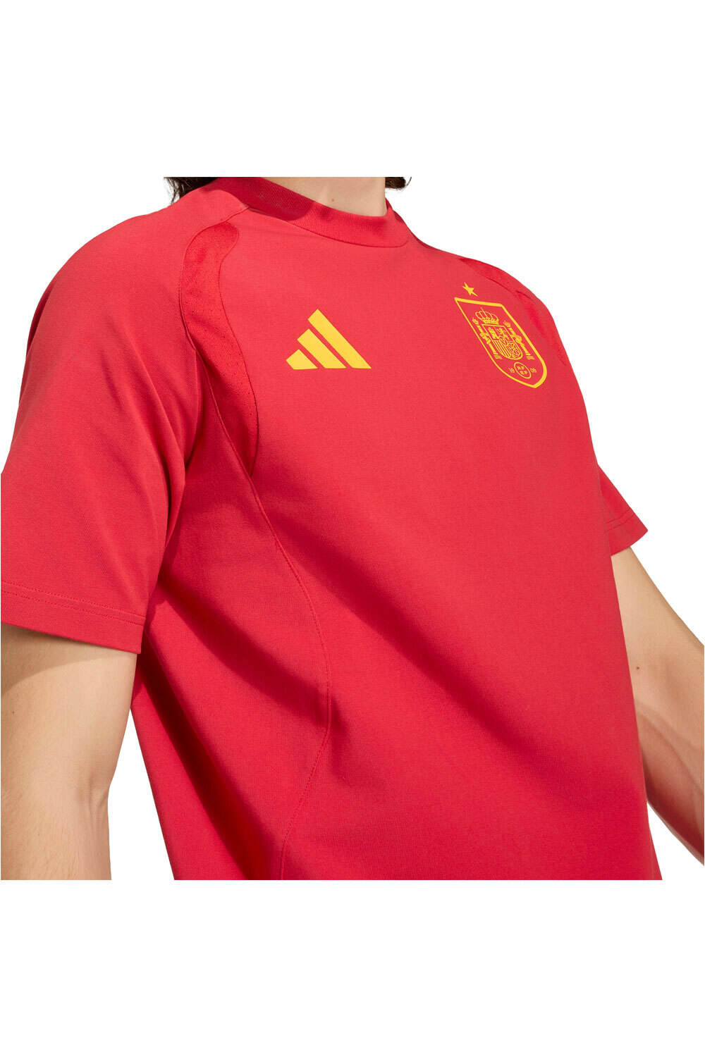 adidas camiseta de fútbol oficiales ESPAÑA MUNDIAL 2026 ROJO 03
