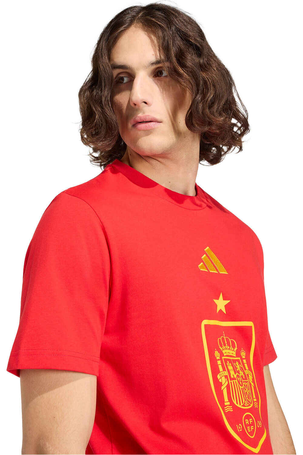 adidas camiseta de fútbol oficiales ESPAÑA MUNDIAL 2026 ROJO 03